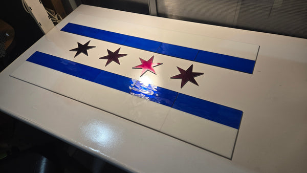 Chicago Flag Civic Center